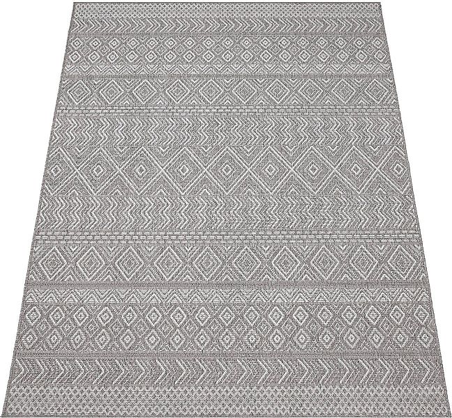 Paco Home Teppich "Vermont 190" rechteckig 4 mm Höhe Flachgewebe, modernes günstig online kaufen