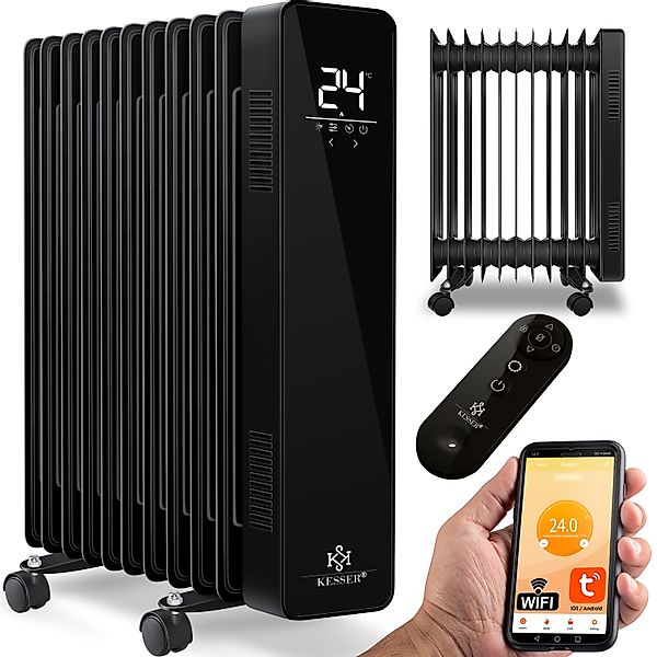 KESSER Heizkörper, Ölradiator 2500W Elektrische Heizung günstig online kaufen