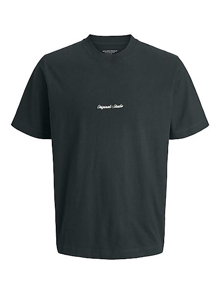 Jack & Jones Herren Rundhals T-Shirt JORNORREBRO EMB TEE SS CREW NECK - Rel günstig online kaufen