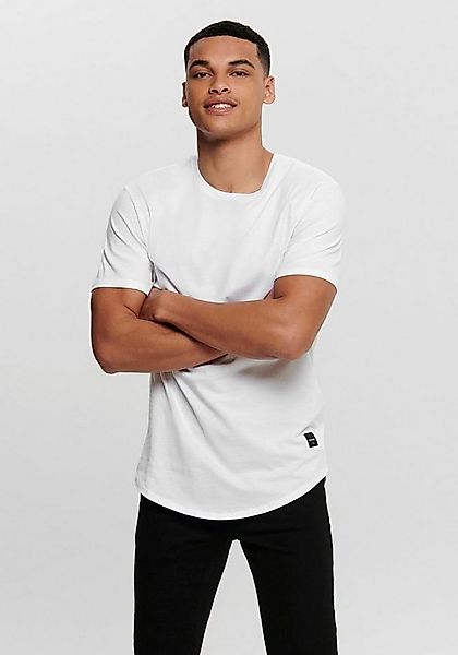 ONLY & SONS Rundhalsshirt ONSMATT LONGY SS TEE NOOS günstig online kaufen