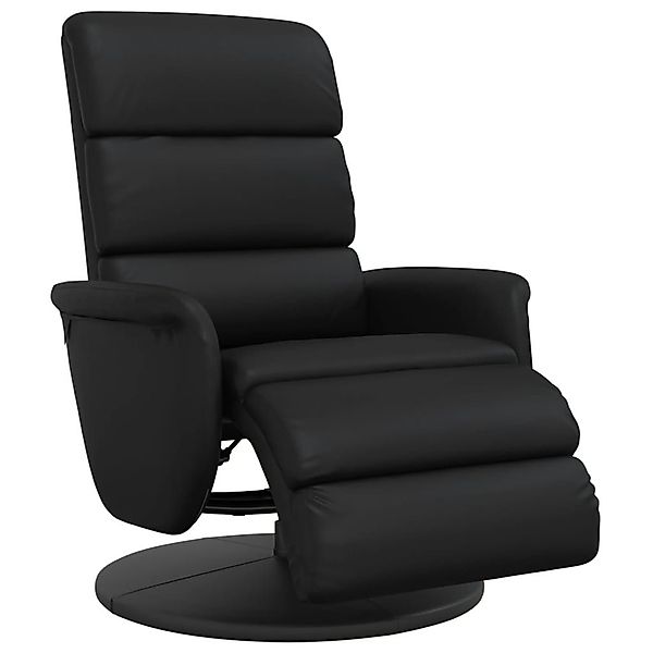 vidaXL Sessel Relaxsessel mit Fußteil Schwarz günstig online kaufen