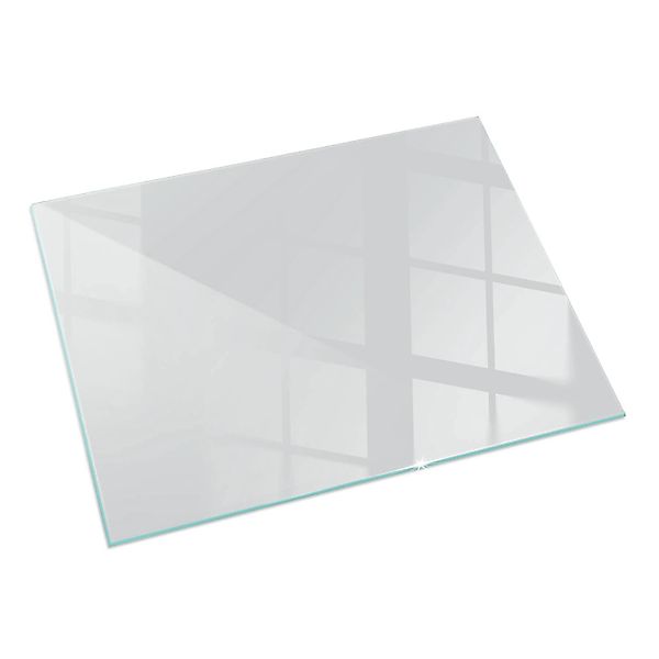 Tulup Glasplatte für Kamin Grau Glas unter Kamin Rechteck 120x80 cm Grau Gl günstig online kaufen