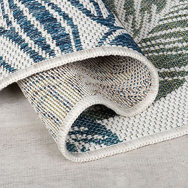 FLAIR RUGS Teppich »Bella Leaf« rechteckig 4 mm Höhe Bella Leaf Indoor & Ou günstig online kaufen
