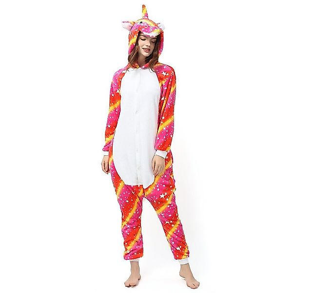 Katara Partyanzug Einhörner Jumpsuit Onesie Erwachsenen Kostüm S-XL, Karnev günstig online kaufen