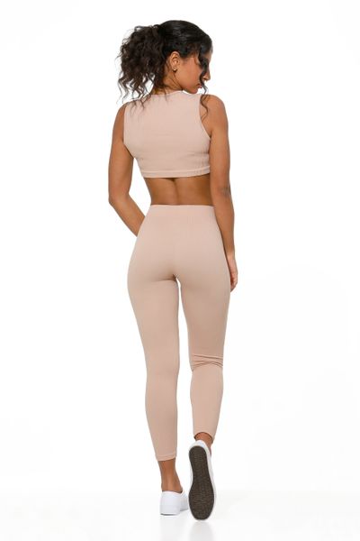 Yenita® Sporthose "Ribbed Collection" mit hohem günstig online kaufen