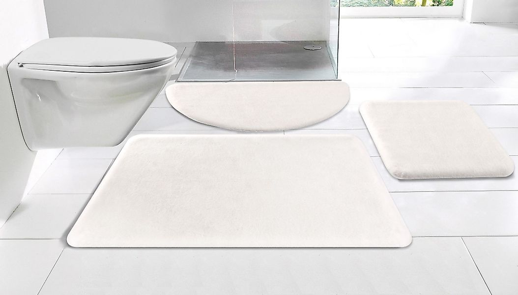 my home Badematte Valeria, Kaninchenfell-Haptik, Höhe günstig online kaufen