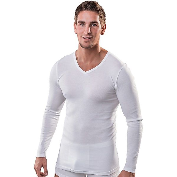 HERMKO Unterziehshirt 164680 Herren langarm Shirt günstig online kaufen