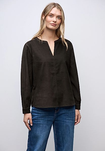 STREET ONE Langarmbluse, in Cord-Optik günstig online kaufen