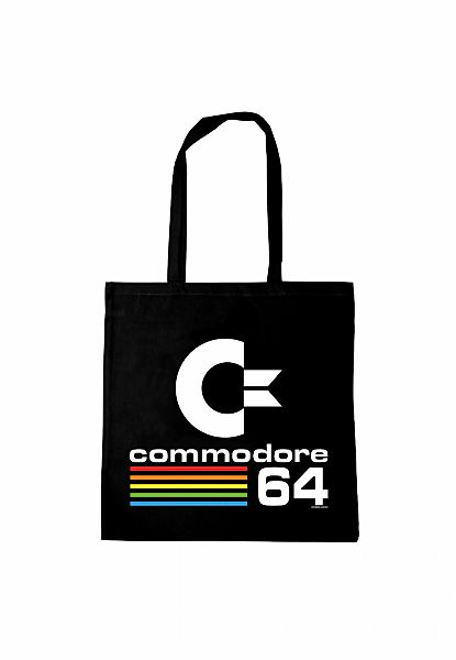 LOGOSHIRT Henkeltasche "Commodore 64 Logo", mit coolem Motiv günstig online kaufen