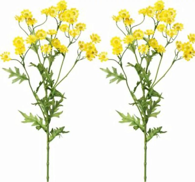 Kunstpflanze Kamille 2er-Pack gelb günstig online kaufen