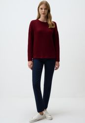 Jimmy Key Sweatshirt Gemustertes Strick-Sweatshirt Mit günstig online kaufen