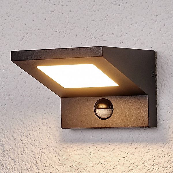 LED-Außenwandleuchte Levvon mit Bewegungssensor günstig online kaufen