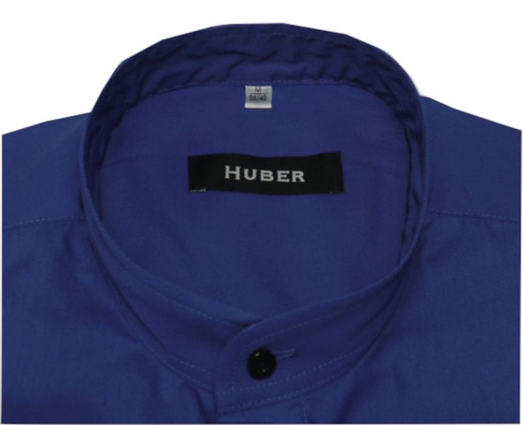 Huber Hemden Langarmhemd HU-0650 Stehkragen, Knopfleiste, günstig online kaufen