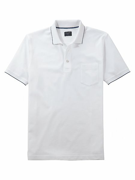 OLYMP Poloshirt "Casual" mit Kontrastkanten günstig online kaufen