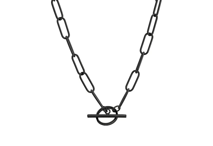 Liebeskind Berlin Kette mit Anhänger The Short T-bar Edelstahl günstig online kaufen