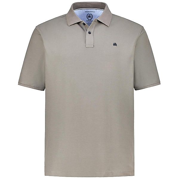 Lerros Poloshirt aus Baumwolle Farbe grau Größe: 4XL günstig online kaufen