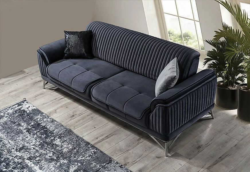 Villa Möbel Sofa Bond, 1 Stk. 3-Sitzer, Quality Made in Turkey, Luxus-Micro günstig online kaufen