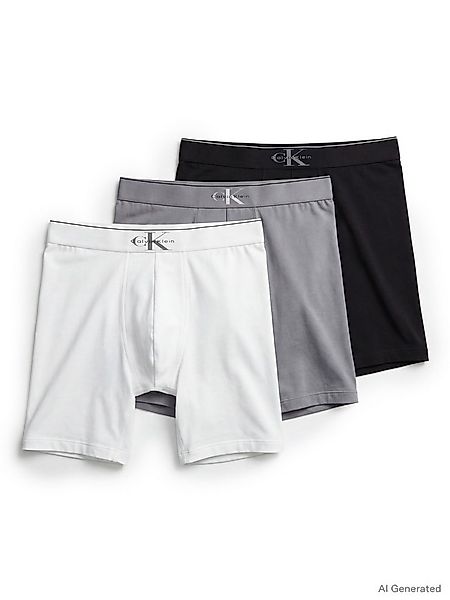 Calvin Klein Underwear Boxershorts Boxer Brief 3PK (Packung, 3er-Pack) Körp günstig online kaufen