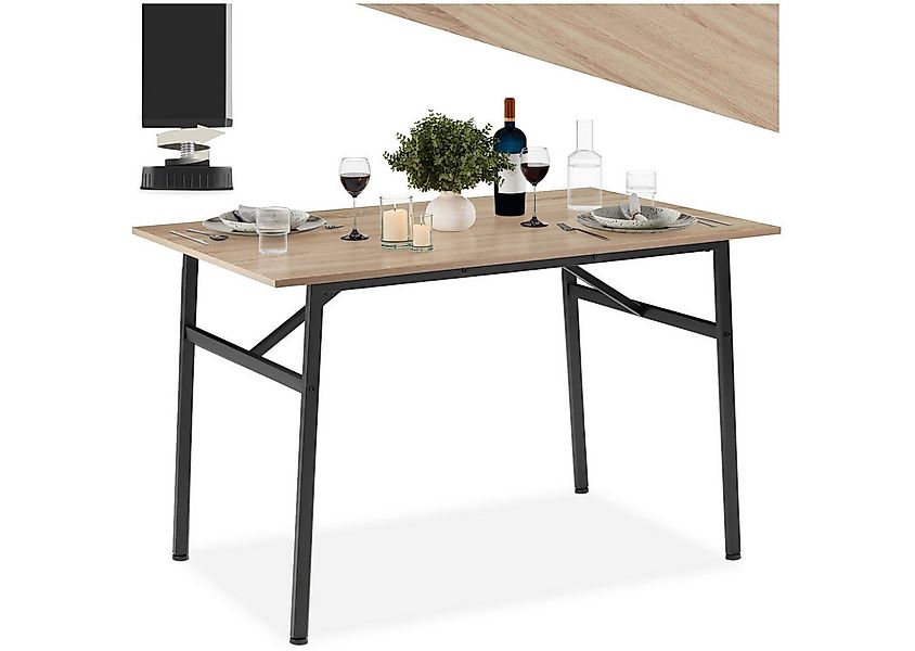 tectake Esstisch Swansea (1-St., 1 tlg), Esstisch in charakteristischer Ind günstig online kaufen