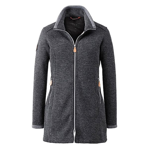 DEPROC Active Strickmantel "AMYWOOD LONG", außergewöhnlicher Feinstrickmant günstig online kaufen