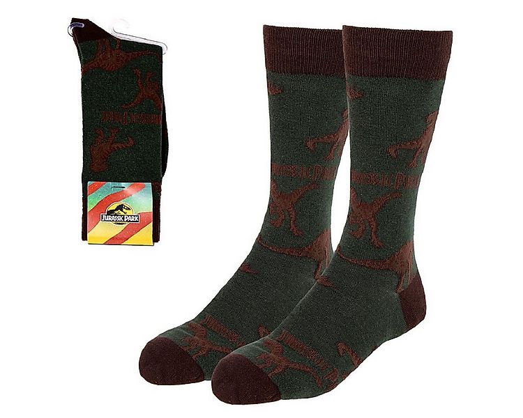 Cerda Socken Jurassic Park Socken Erwachsene Unisex Größe 35-41 Baumwoll-Mi günstig online kaufen