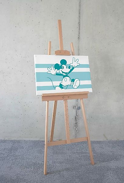Komar Leinwandbild "Mickey Playful - Größe 40 x 60 cm", Natur, (1 St.), Kei günstig online kaufen