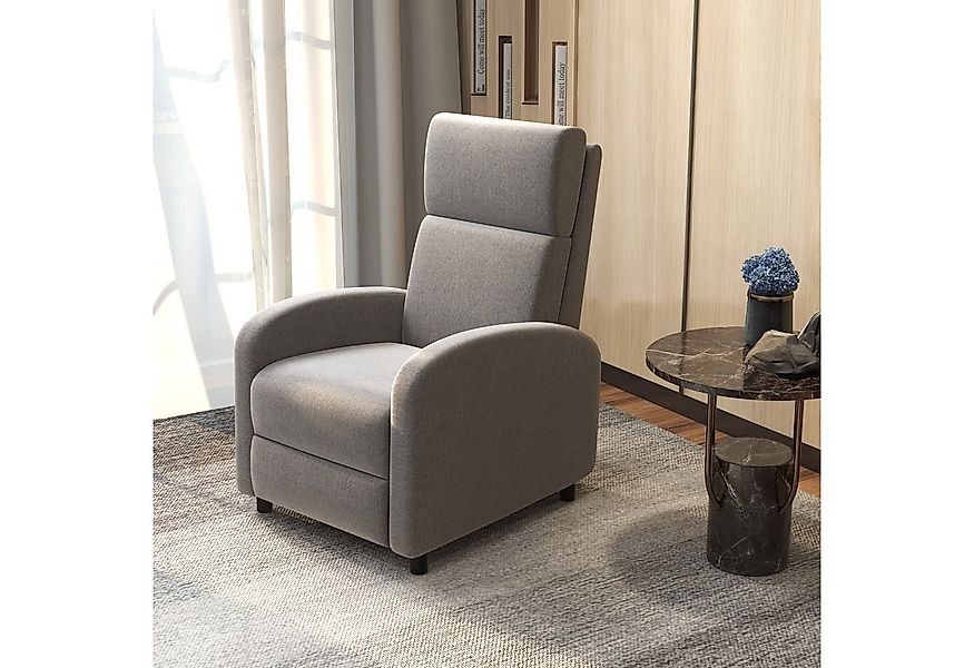 HOMCOM Relaxsessel Fernsehsessel mit Liegefunktion (TV-Sessel, 1-St., Liege günstig online kaufen