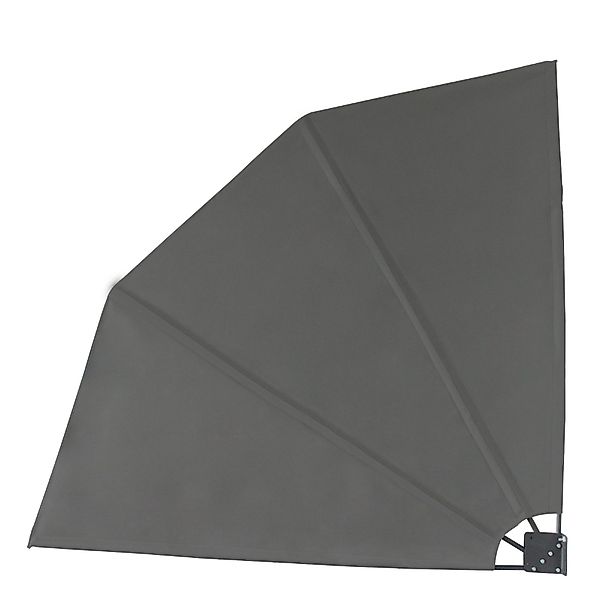 SVITA Sichtschutzfächer (1-St) Balkonfächer, 140x140cm, Dunkelgrau günstig online kaufen