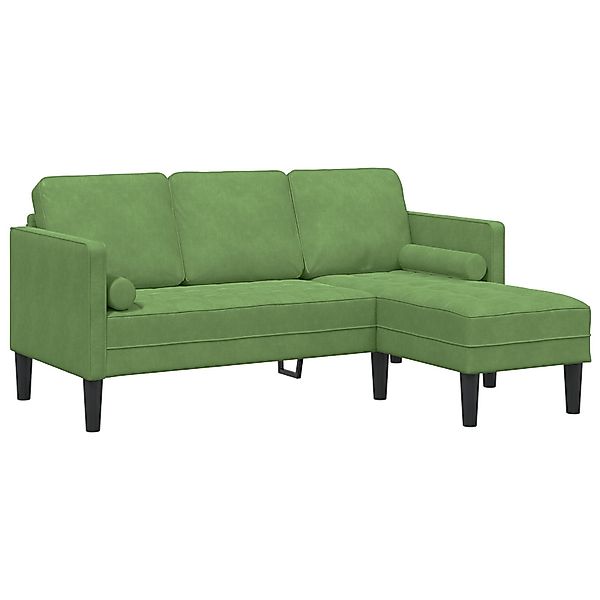 vidaXL Sofa 3-Sitzer Sofa mit Chaise günstig online kaufen