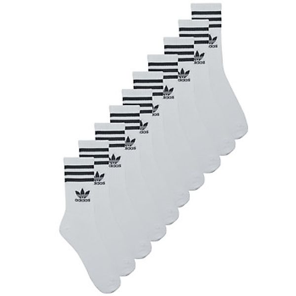 adidas  Socken 3-Stripes Crew Socks 10 Pairs günstig online kaufen