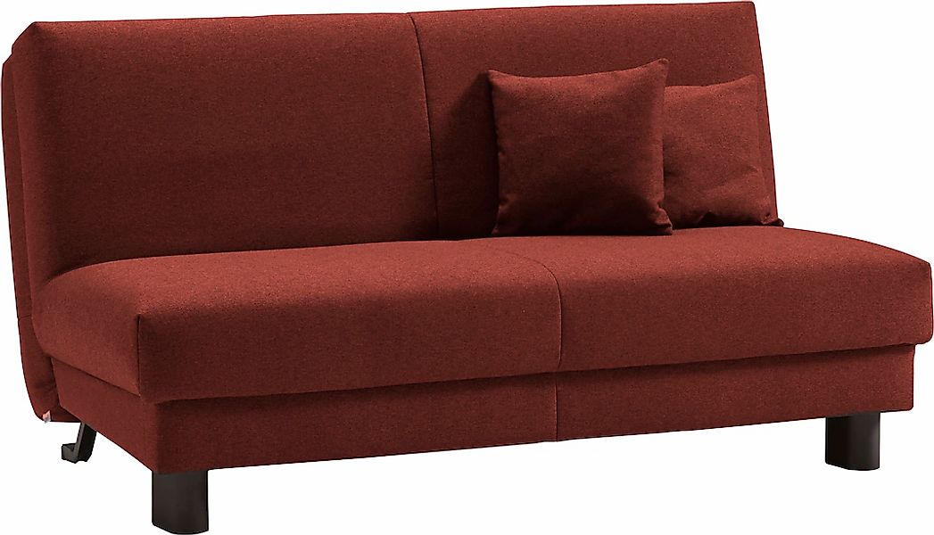 ell + ell Schlafsofa "Enny" Breite 180 cm, Liegehöhe 40 cm, Füße schwarz günstig online kaufen