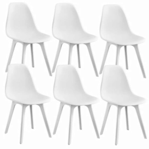 en.casa Esszimmerstühle 6er Set Stuhl Küchenstühle in verschiedenen Farben günstig online kaufen