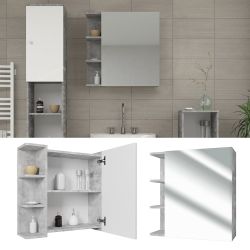 Vicco Badezimmerspiegelschrank Fynn, Beton, 62 x günstig online kaufen