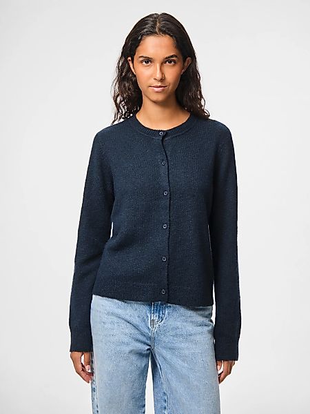 pieces Strickjacke "PCMALOU LS KNIT CARDIGAN NOOS BC" Materialmix, slim fit günstig online kaufen