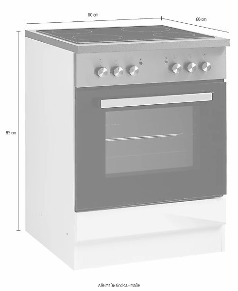 KOCHSTATION Herdumbauschrank "KS-Trient", 60 cm breit günstig online kaufen