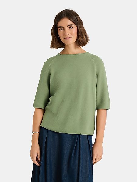 Lieblingsstück Kurzarmpullover "KleraEP" Halbarm mit Rundhals, unifarben günstig online kaufen