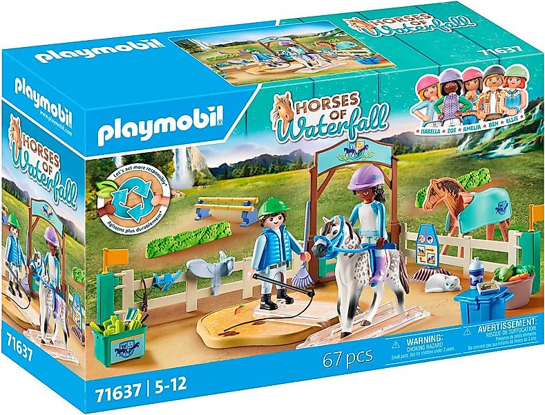 Playmobil® Moderne Reitschule (71637), Horses of Waterfall Konstruktions-Sp günstig online kaufen