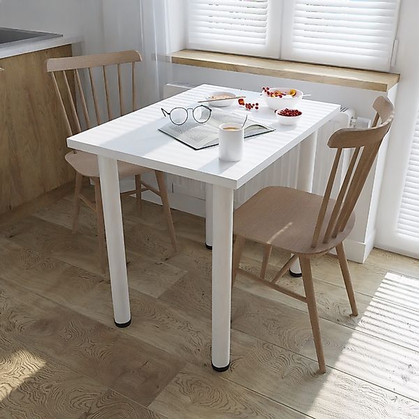 Platan Room Esstisch BOSTON, 80 oder 100 cm breit, Küchentisch, Schreibtisc günstig online kaufen