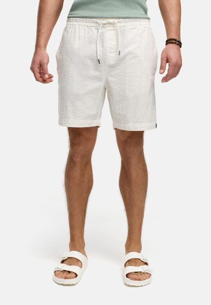 Indicode Chinoshorts INAlizzo aus Seersucker-Material für günstig online kaufen