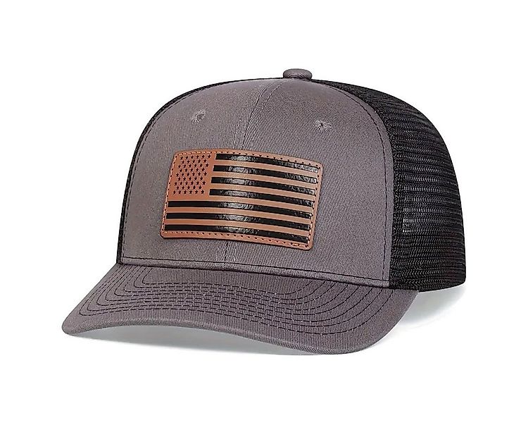Sporty Trucker Cap U.S.A. Flag Fahne II USA Basic Retro Amerika Trucker Mes günstig online kaufen