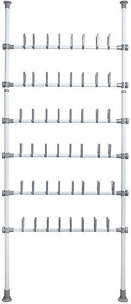 WENKO Schuhregal Modell Herkules Shoes, Teleskopregal für 48 Paar Schuhe, z günstig online kaufen