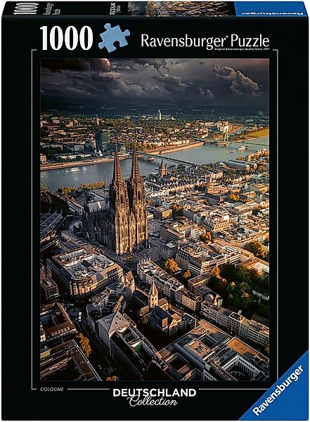 Ravensburger Puzzle Deutschland Collection, Kölner Dom, 1000 Puzzleteile, M günstig online kaufen