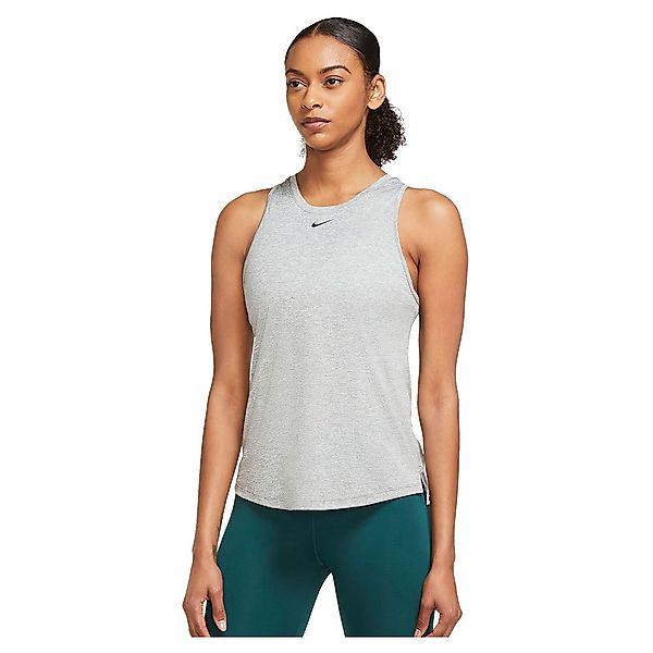 Nike Dri Fit One Ärmelloses T-shirt XS Particle Grey / Htr / Black günstig online kaufen