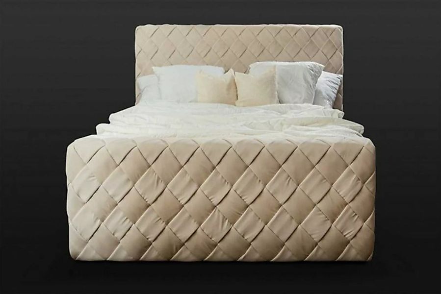 JVmoebel Bett Luxus Betten Modern Bettrahmen 180x200 cm Design Schlafzimmer günstig online kaufen