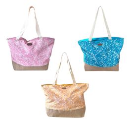 VewoTex XL-Strandtasche » Sommer Tasche Palmenblätter günstig online kaufen