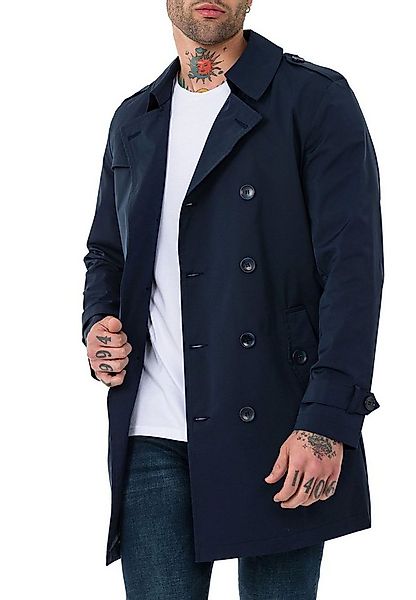 RedBridge Trenchcoat Red Bridge Herren Mantel Trenchcoat Jacke Navyblau XL günstig online kaufen