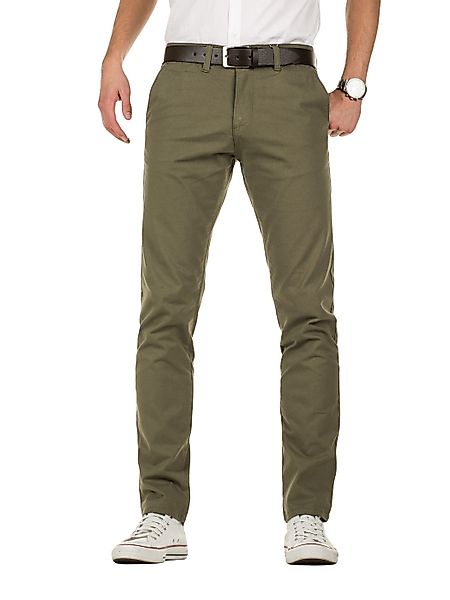 Yazubi Chinohose Kyle Chino-Hose mit Gürtel günstig online kaufen
