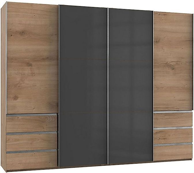 Wimex Schwebetürenschrank Level (mit Türen, mit Einlegeböden, mit Schublade günstig online kaufen