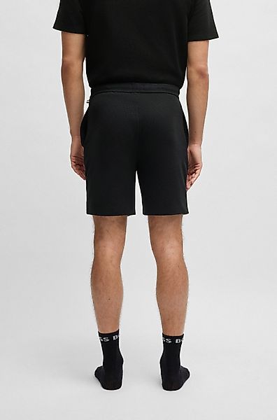 BOSS Shorts Waffle Shorts mit eingesticktem günstig online kaufen