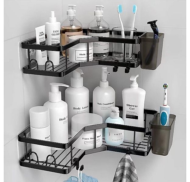 GLIESE Wandregal Edelstahl Duschregal bohrfrei günstig online kaufen